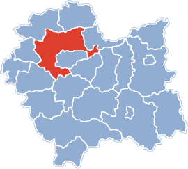 Powiat Powiat krakowski v Malopoľskom vojvodstve (klikacia mapa)