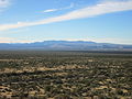 View of the Sierritas from the Santa Rita Experimental Range.