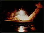 Nachtelijke lancering Apollo 17