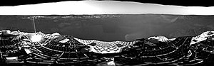 Primera panoràmica de l'Opportunity