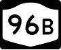 New York State Route 96B marker