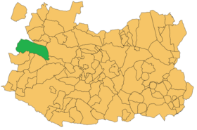 Localisation de Puebla de Don Rodrigo