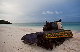 Tanque M4A3 Sherman en Playa Flamenco, Culebra