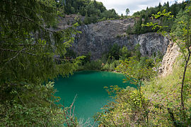 Lac du volcan du Höwenegg.