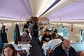 Restaurant car interior