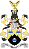 Coat of arms of Powys