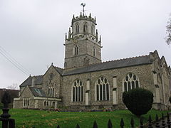 L'église paroissiale.