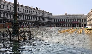 L’aqua alta de Venècia, un exemple de submersion marina