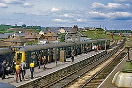 Last train on the Bridport branch