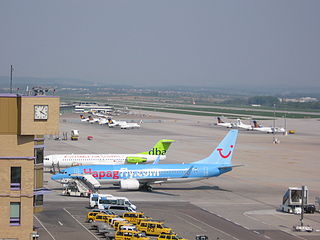 Bereich für kleinere Flugzeuge