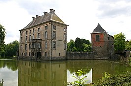 Het waterkasteel (XIV/XVIIIde eeuwen).