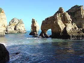 Falaises de Ponta de Piedade.