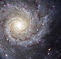 Grand-design spiral galaxy Messier 74