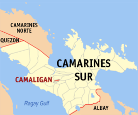 Camaligan na Camarines Sul Coordenadas : 13°37'15"N, 123°9'56"E