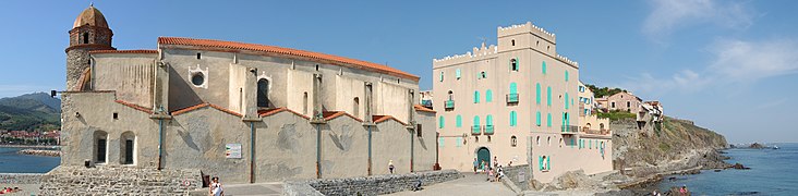 Panorama de l'église Notre-Dame des Anges.