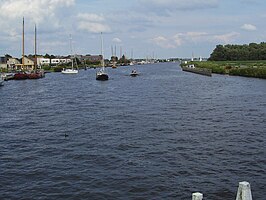 Het Johan Frisokanaal bij Stavoren (2007)