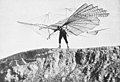 File:Die Gartenlaube (1896) b 0626.jpg Lilienthals Flugapparat mit Schwungfederantrieb Ottomar Anschütz in Lissa