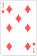 7 of diamonds