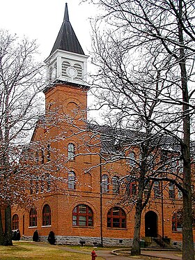 Seminaria Halo (Cherokee Female Seminary) vintre.