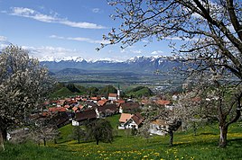 View of the village