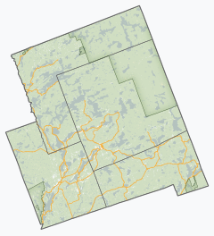 Haliburton County is located in Haliburton County