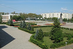 Ploshchad' Lenina (Lenin Square) in Kstovo