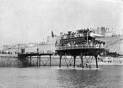 Brighton and Rottingdean Seashore Electric Railway, a seagoing railway that existed in Brighton, UK, brtween 1896 and 1901