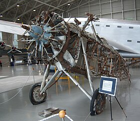 Vue de l'avion.