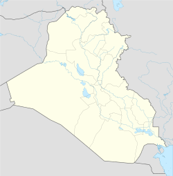 Kutha li ser nexşeya Iraq nîşan dide