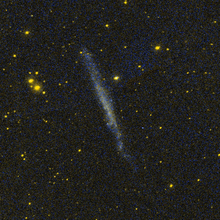 NGC 1560 בתמונה באור על-סגול של טלסקופ החלל גלקס