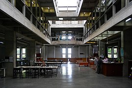 La Biblioteca del Instituto Indio de Administración de Bangalore.