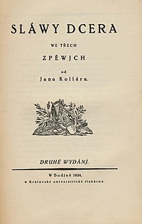 Slávy dcera, vydání z roku 1824