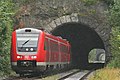 Dupla DB 612-es Velden mellett, a Nürnberg–Cheb-vasútvonalon