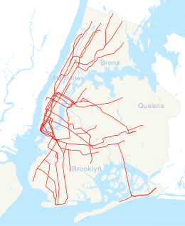 111th Street station (IRT Flushing Line) is located in New York City Subway