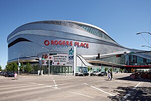 Der Rogers Place im Juni 2024