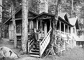 William West Durant at Camp Pine Knot, 1890, Seneca Ray Stoddard