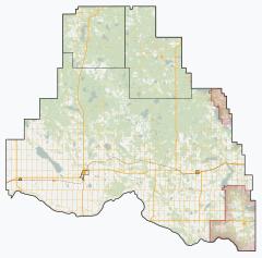 Smoky Lake County is located in Smoky Lake County