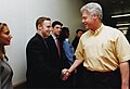 Jonny Blu and Bill Clinton - 1999