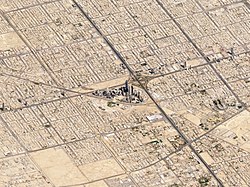 Riad ilmakuvassa vuonna 2018.