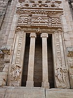 One of the four entrances of the Teli ka Mandir. This Hindu temple was built by the Pratihara emperor Mihira Bhoja.[30]