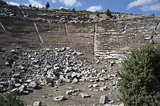 Théâtre vu depuis la scène.