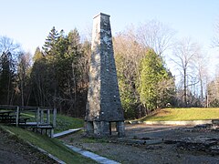 Ruine de la forge basse.