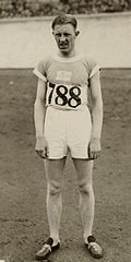 Harri Larva, Olympiasieger von 1928, musste hier mir Rang zehn zufrieden sein