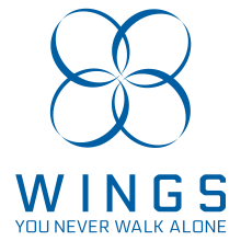 Description de l'image You Never Walk Alone Logo Blue.svg.