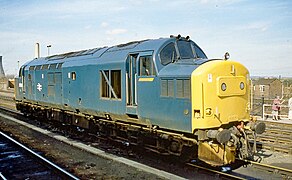 37 263 BR Class 37/0 loco at Didcot