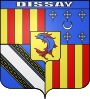 Blason de Dissay