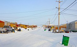 Main street of Gjoa Haven