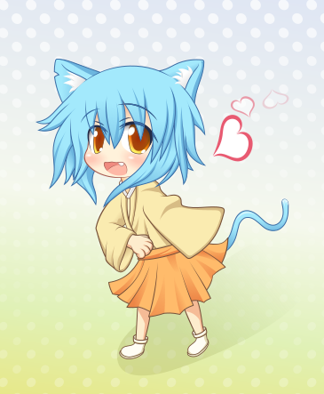 File:Kemonomimi girl in chibi style.svg