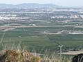 Vista del Pla de Quart des de la serra.