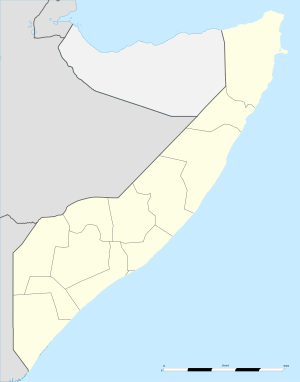 Eyl is located in Somalia